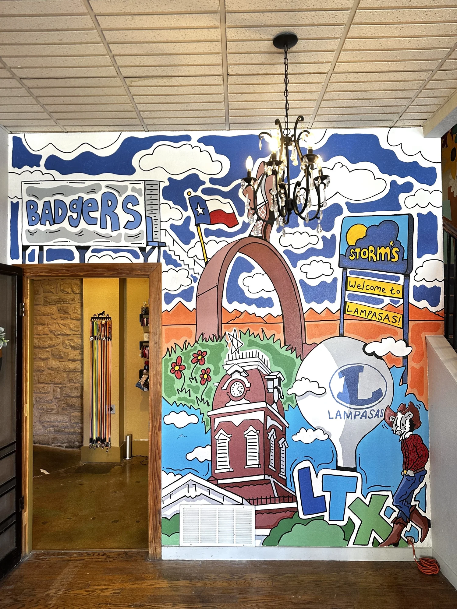 merk n tilley's mural