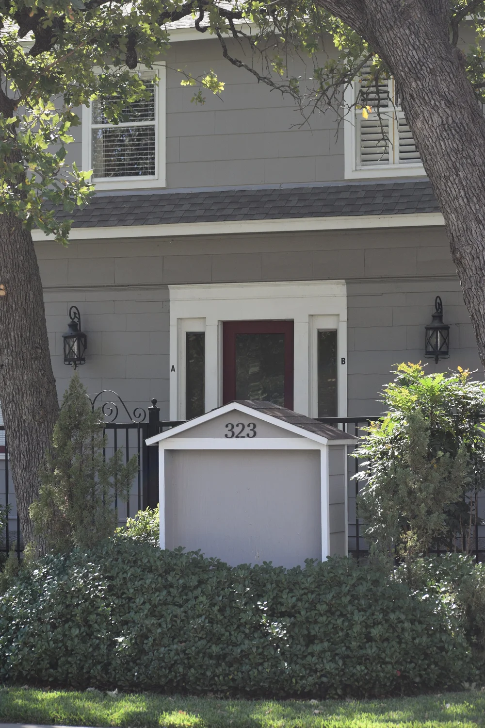 Denton, TX house numbers 18